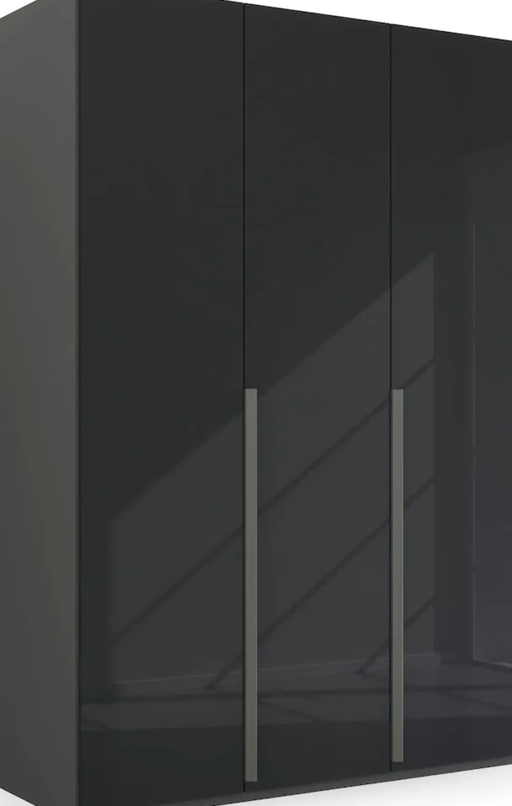 rauch Drehtürenschrank »Kleiderschrank Schrank Garderobe Wäscheschrank PURISMA Glasfront« in den Breiten 151/201/251/301 cm, inkl. SOFT-CLOSE-FUNKTION,schlichte Eleganz, mit umfangreicher Innenausstattung MADE IN GERMANY