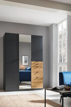 rauch Drehtürenschrank »Kleiderschrank Schrank Garderobe Wäscheschrank Ankleide ONTARIO« Breiten 136/181 cm,mit 5 Schubladen in unterschiedlichen Größen MADE IN GERMANY