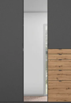 rauch Drehtürenschrank »Kleiderschrank Schrank Garderobe Wäscheschrank Ankleide ONTARIO« Breiten 136/181 cm,mit 5 Schubladen in unterschiedlichen Größen MADE IN GERMANY