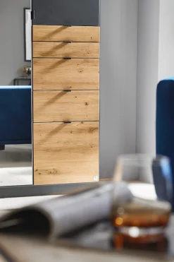 rauch Drehtürenschrank »Kleiderschrank Schrank Garderobe Wäscheschrank Ankleide ONTARIO« Breiten 136/181 cm,mit 5 Schubladen in unterschiedlichen Größen MADE IN GERMANY