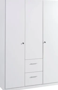 rauch Drehtürenschrank »Kleiderschrank Schrank Garderobe Schlafzimmer Büroschrank BUCHHOLZ« mit Schloss, in Breite 90, 135 und 180 cm,viel Stauraum, durchgehende Tür abschließbar MADE IN GERMANY