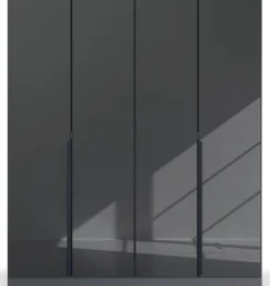 rauch Drehtürenschrank »Kleiderschrank Schrank Garderobe Ankleide MODERN BY QUADRA SPIN« Breiten: 181/226/271 cm, Höhe 210 cm,mit hochwertiger Glasfront und Stangengriff MADE IN GERMANY