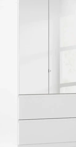 rauch Drehtürenschrank »Kleiderschrank Schrank Garderobe COSTA in den Breiten 91/136/181 cm« in 3 Ausstattungen BASIC/CLASSIC/PREMIUM,mit Spiegel, grifflose Front und Push-to-Open Funktion MADE IN GERMANY