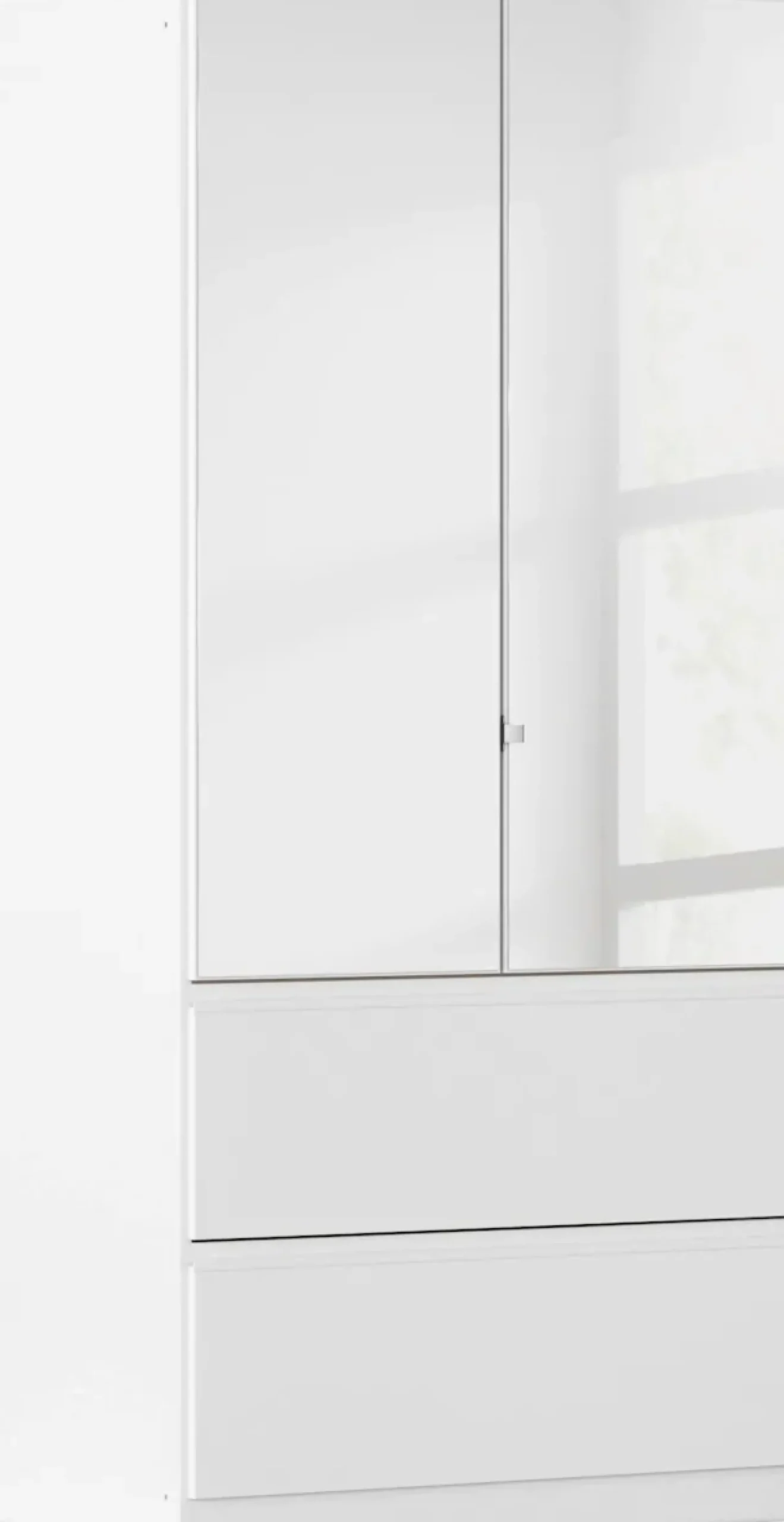 rauch Drehtürenschrank »Kleiderschrank Schrank Garderobe COSTA in den Breiten 91/136/181 cm« in 3 Ausstattungen BASIC/CLASSIC/PREMIUM,mit Spiegel, grifflose Front und Push-to-Open Funktion MADE IN GERMANY