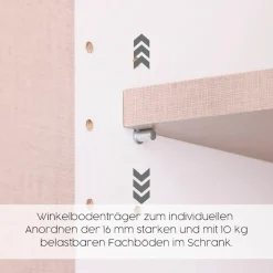 rauch Drehtürenschrank »Kleiderschrank Schrank Garderobe Wäscheschrank VOYAGER« in 3 verschiedenen Ausstattungen BASIC/CLASSIC/PREMIUM,mit 2 modernen Griffvarianten, mit Außenschubladen MADE IN GERMANY