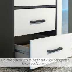 rauch Drehtürenschrank »Kleiderschrank Schrank Garderobe Wäscheschrank VOYAGER« in 3 verschiedenen Ausstattungen BASIC/CLASSIC/PREMIUM,mit 2 modernen Griffvarianten, mit Außenschubladen MADE IN GERMANY