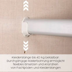 rauch Drehtürenschrank »Kleiderschrank Schrank Garderobe Wäscheschrank VOYAGER« in 3 verschiedenen Ausstattungen BASIC/CLASSIC/PREMIUM,mit 2 modernen Griffvarianten, mit Außenschubladen MADE IN GERMANY