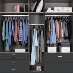 rauch Drehtürenschrank »Kleiderschrank Schrank Garderobe Wäscheschrank WILDBERG« Breiten 230/275 cm, Höhen 212/231 cm,mit 6 Schubladen, obere Schublade mit Holz-Einteilung MADE IN GERMANY