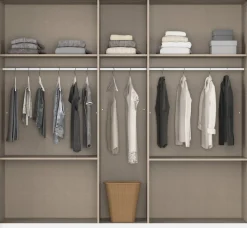 rauch Drehtürenschrank »Kleiderschrank Schrank Garderobe Wäscheschrank WILDBERG« Breiten 230/275 cm, Höhen 212/231 cm,mit 6 Schubladen, obere Schublade mit Holz-Einteilung MADE IN GERMANY