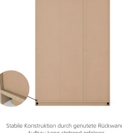 rauch Drehtürenschrank »Kleiderschrank Schrank Garderobe Wäscheschrank WILDBERG« Breiten 230/275 cm, Höhen 212/231 cm,mit 6 Schubladen, obere Schublade mit Holz-Einteilung MADE IN GERMANY
