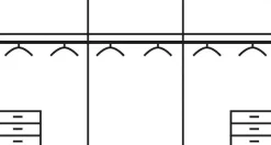 rauch Drehtürenschrank »Kleiderschrank Schrank Garderobe Wäscheschrank Schlafzimmer CARLSSON« Breiten: 225/270 cm, Höhe 210 cm,4 Schubladen, Griffe aus massiver Eiche, viel Stauraum MADE IN GERMANY