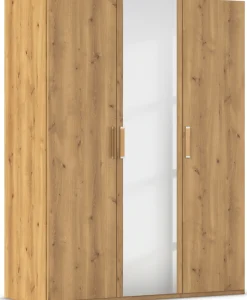 rauch Drehtürenschrank »Kleiderschrank Schrank Garderobe Schlafzimmerschrank EVELYN« in 2 Höhen 197 oder 210 cm erhältlich, inkl. SOFT-CLOSE-FUNKTION,in elegantem Stil, viel Stauraum 3 Breiten und 2 Höhen MADE IN GERMANY