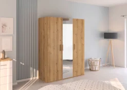 rauch Drehtürenschrank »Kleiderschrank Schrank Garderobe Schlafzimmerschrank EVELYN« in 2 Höhen 197 oder 210 cm erhältlich, inkl. SOFT-CLOSE-FUNKTION,in elegantem Stil, viel Stauraum 3 Breiten und 2 Höhen MADE IN GERMANY