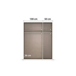 rauch Drehtürenschrank »Kleiderschrank Schrank Garderobe Schlafzimmerschrank EVELYN« in 2 Höhen 197 oder 210 cm erhältlich, inkl. SOFT-CLOSE-FUNKTION,in elegantem Stil, viel Stauraum 3 Breiten und 2 Höhen MADE IN GERMANY