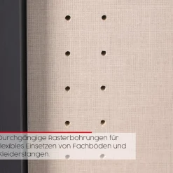 rauch Drehtürenschrank »Kleiderschrank Schrank Garderobe Schlafzimmerschrank EVELYN« in 2 Höhen 197 oder 210 cm erhältlich, inkl. SOFT-CLOSE-FUNKTION,in elegantem Stil, viel Stauraum 3 Breiten und 2 Höhen MADE IN GERMANY