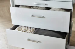 rauch Drehtürenschrank »Kleiderschrank Schrank Garderobe GarderobenschrankHOMBURG« mit Spiegel, oberer Schubkasten mit Einteilung MADE IN GERMANY