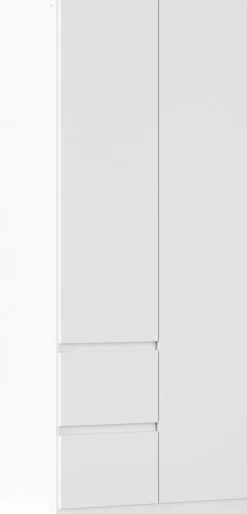 rauch Drehtürenschrank »Mehrzweckschrank Aktenschrank Mietswohnung Garderobe MAINZ 91cm breit« 3 verschiedene Ausstattungen BASIC/CLASSIC/PREMIUM (inkl. SOFT-CLOSE),grifflose Front, Türen mit Push-to-Open Funktion MADE IN GERMANY