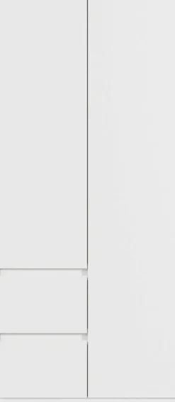 rauch Drehtürenschrank »Mehrzweckschrank Aktenschrank Mietswohnung Garderobe MAINZ 91cm breit« 3 verschiedene Ausstattungen BASIC/CLASSIC/PREMIUM (inkl. SOFT-CLOSE),grifflose Front, Türen mit Push-to-Open Funktion MADE IN GERMANY
