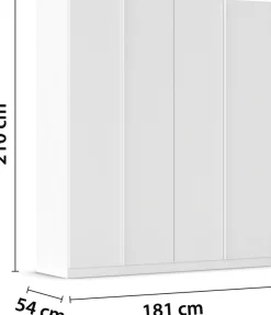 rauch Drehtürenschrank »Monostar« mit umfangreicher Innenausstattung