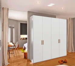 rauch Drehtürenschrank »Your Joyce« mit Massivholzgriffen