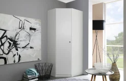 rauch Eckkleiderschrank »Kleiderschrank Schrank Garderobe Schlafzimmer Büroschrank BUCHHOLZ« Schenkelmaß 85/72cm,mit viel Stauraum und abschließbarer Tür MADE IN GERMANY