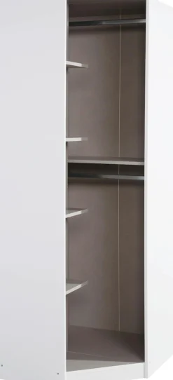 rauch Eckkleiderschrank »Kleiderschrank Schrank Garderobe Schlafzimmer Büroschrank BUCHHOLZ« Schenkelmaß 85/72cm,mit viel Stauraum und abschließbarer Tür MADE IN GERMANY