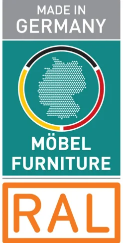 rauch Futonbett »Bett Doppelbett Holzbett SAJO« mit Farb-Absetzungen in komfortabler Sitzhöhe MADE IN GERMANY