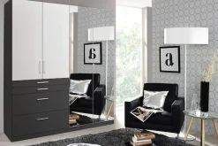 rauch Kleiderschrank »Harburg im Schlafzimmer« Schlafzimmerschrank Schrank Garderobe mit Spiegel