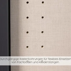 rauch Kleiderschrank »Schrank Garderobe Garderobenschrank Putzschrank Wäscheschrank BERGHEIM« Breiten 91/136/181 cm, Höhe 197 cm,2 Außenschubladen, Tür/en abschließbar je 2 Schlüssel MADE IN GERMANY