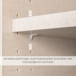 rauch Kleiderschrank »Schrank Garderobe Wäscheschrank GAMMA in 4 Breiten 91-226 cm« 3 verschiedene Ausstattungen BASIC/CLASSIC/PREMIUM (inkl. SOFT-CLOSE),mit Schubladen und Schrankaufsatz sowie Spiegel MADE IN GERMANY