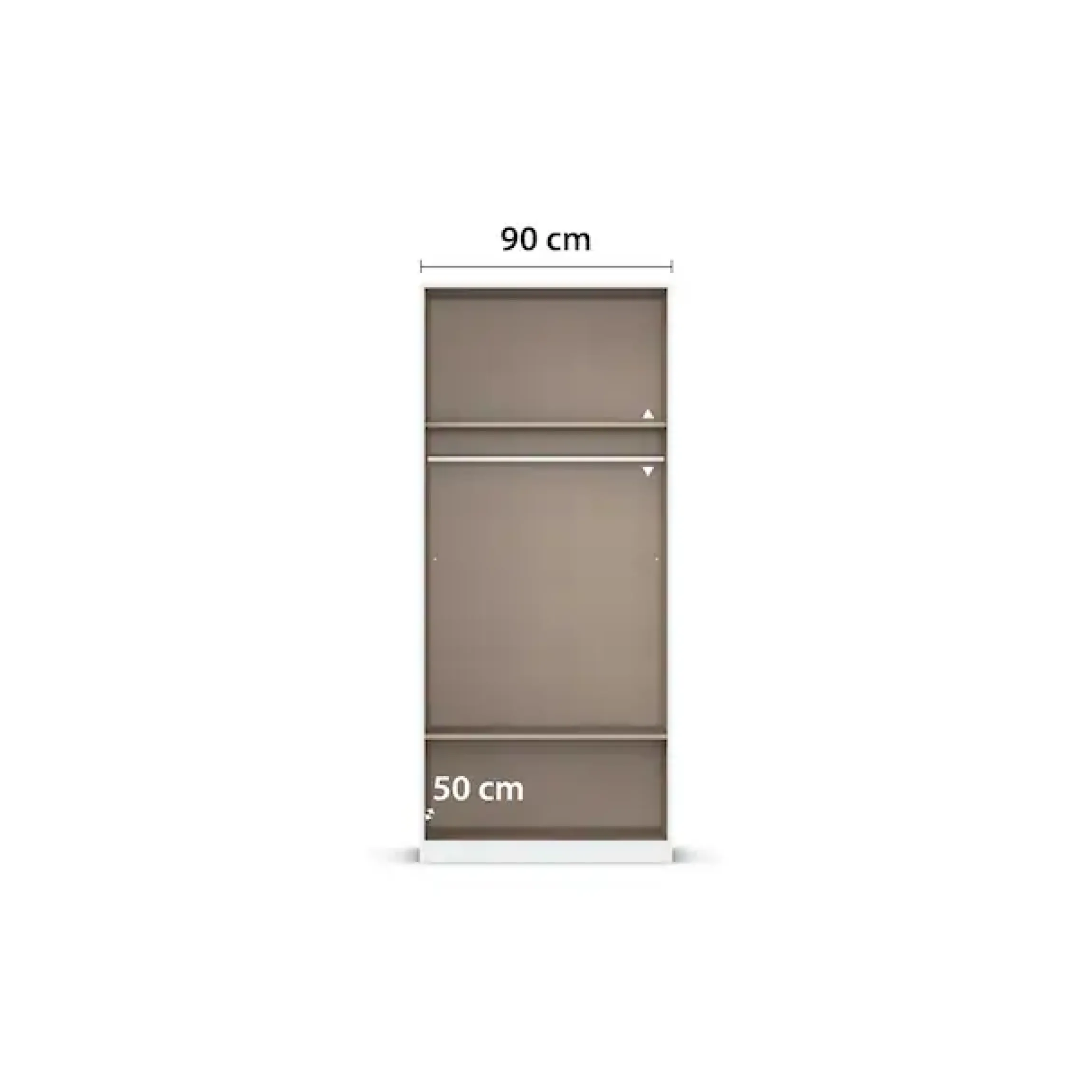 rauch Kleiderschrank »Schrank Garderobe Wäscheschrank GAMMA in 4 Breiten 91-226 cm« 3 verschiedene Ausstattungen BASIC/CLASSIC/PREMIUM (inkl. SOFT-CLOSE),mit Schubladen und Schrankaufsatz sowie Spiegel MADE IN GERMANY