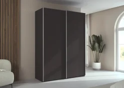 rauch Kleiderschrank »Schwebetürenschrank Schrank Garderobe Ankleide Schlafzimmer TARO« in 3 verschiedenen Ausstattungen BASIC/CLASSIC/PREMIUM (SOFT-CLOSE),4 Breiten, optional Passepartout mit/ohne Beleuchtung MADE IN GERMANY