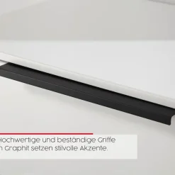 rauch Kombikommode »Kommode Türkommode Sideboard Kombikommode FLIPP« Breite 160/180 cm mit 4 Einlegeböden,2-türig mit5 Schubladen und Soft-Close-Funktion in zwei Breiten