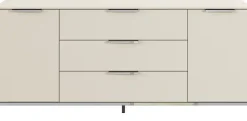 rauch Kombikommode »Kommode Türkommode Sideboard Kombikommode FLIPP« Breite 160 cm mit 2 Einlegeböden,2-türig mit3 Schubladen und Soft-Close-Funktion