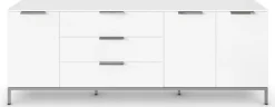 rauch Kombikommode »Kommode Türkommode Sideboard Kombikommode FLIPP« Breite 200 cm mit 2 Einlegeböden,3-türig mit3 Schubladen und Soft-Close-Funktion