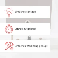 rauch Nachtkommode »Nachttisch Nachtkonsole MONTCLAR Frontauswahl Dekor/Hochglanz/Glas« Breite 40 cm / Höhe 61 cm, inkl. Soft-Close-Funktion,mit 3 geräumigen Schubladen, viele Griffvarianten MADE IN GERMANY