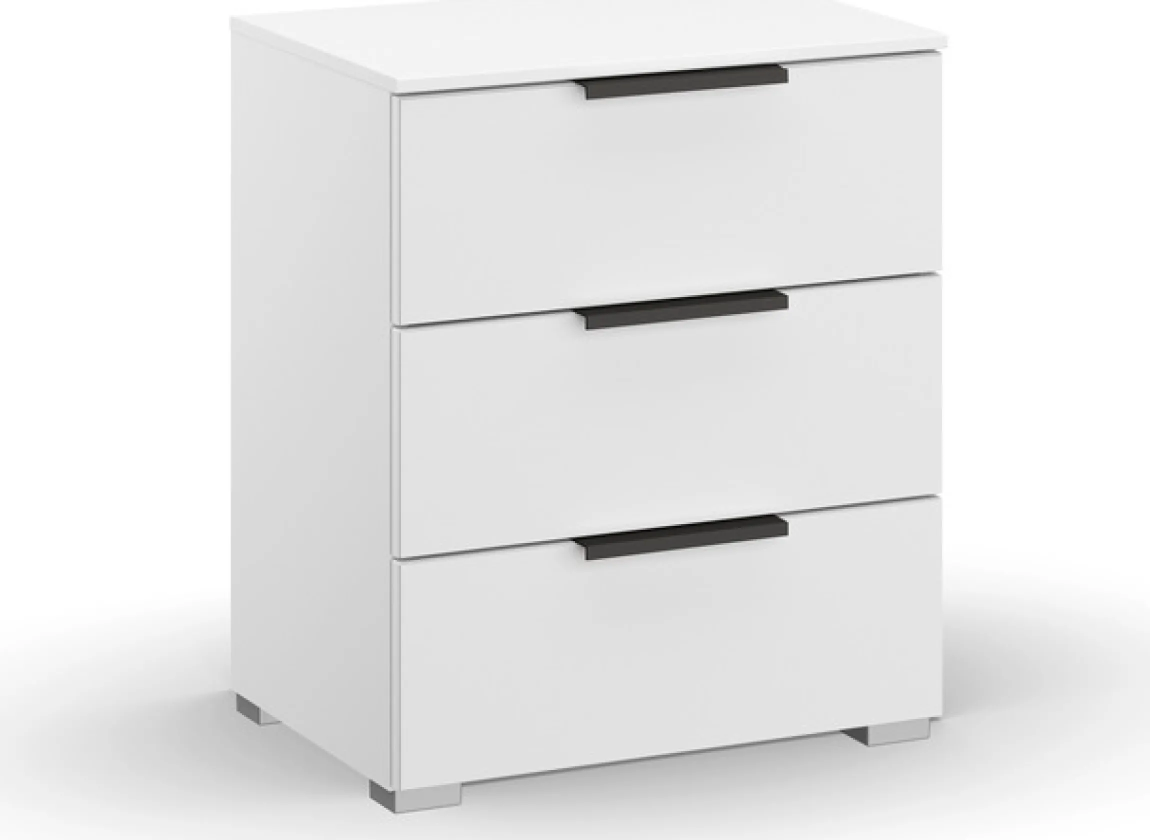 rauch Nachtkommode »Nachttisch Nachtkonsole Nachtschrank SKAT MERIDIAN« inkl. SOFT-CLOSE-FUNKTION,mit 3 Schubladen in elegantem Design MADE IN GERMANY
