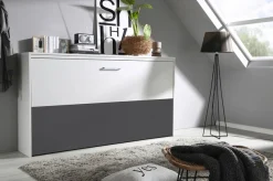 rauch Schrankbett »Bett Einzelbett Klappbett Gästebett Ausziehbett ALBERO« inklusive Lattenrost, Größe: 90x200 cm,besonders platzsparend, ausziehbar mit Metallfixierung MADE IN GERMANY