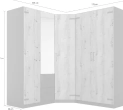 rauch Schrank-Set »Holmes« Set,
