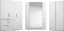 rauch Schrank-Set »Kleiderschrank Schrank Garderobe Garderobenschrank Eckschrank HOMBURG« Set,
