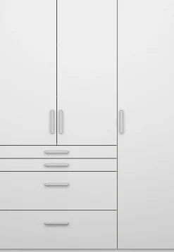 rauch Schrank-Set »Kleiderschrank Schrank Garderobe Garderobenschrank Eckschrank HOMBURG« Set,