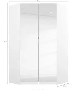 rauch Schrank-Set »Kleiderschrank Schrank Garderobe Wäscheschrank Ankleide ONTARIO« Set, Größe 253x208 cm,