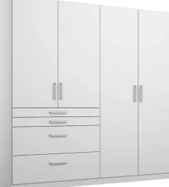 rauch Schrank-Set »Kleiderschrank Schrank Garderobe Garderobenschrank Eckschrank HOMBURG« Set,