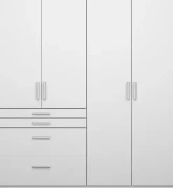rauch Schrank-Set »Kleiderschrank Schrank Garderobe Garderobenschrank Eckschrank HOMBURG« Set,