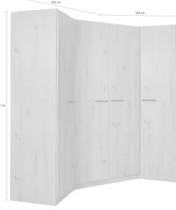 rauch Schrank-Set »Kleiderschrank Schrank Garderobe Wäscheschrank VANDOR« Set,