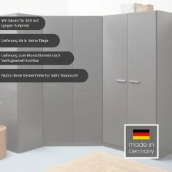 rauch Schrank-Set »Kleiderschrank Schrank Garderobe Wäscheschrank VANDOR« Set,