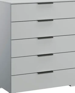 rauch Schubkastenkommode »Kommode Sideboard Wäscheschrank Schrank SKAT MERIDIAN« inkl. SOFT-CLOSE-FUNKTION,mit 5 Schubladen in elegantem Design MADE IN GERMANY