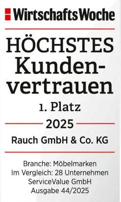 rauch Schubkastenkommode »Sideboard Kommode Kombikommode KOLUNA mit Hochglanzfront« Breite 120 cm mit eleganter Hochglanzfront,vier große Schubladen, mit insgesamt 4 Einlegeböden MADE IN GERMANY