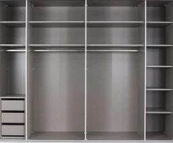 rauch Schwebetürenschrank »Kleiderschrank Schrank Garderobe Schlafzimmerschrank X-TEND« inkl. SOFT-CLOSE-FUNKTION,inkl. Schubladeneinsatz und vielen Einlegeböden MADE IN GERMANY