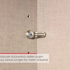 rauch Schwebetürenschrank »Kleiderschrank Schrank Garderobe Schlafzimmerschrank SCALE-WOOD« edle geteilte Front in massiver Asteiche mit Glastüren MADE IN GERMANY